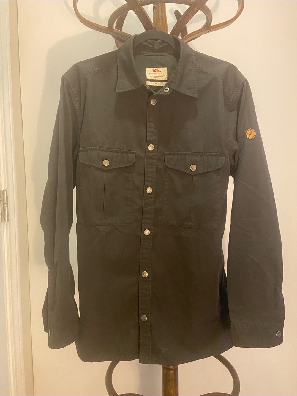 Fjallraven Men's Dark Grey Greenland Shirt